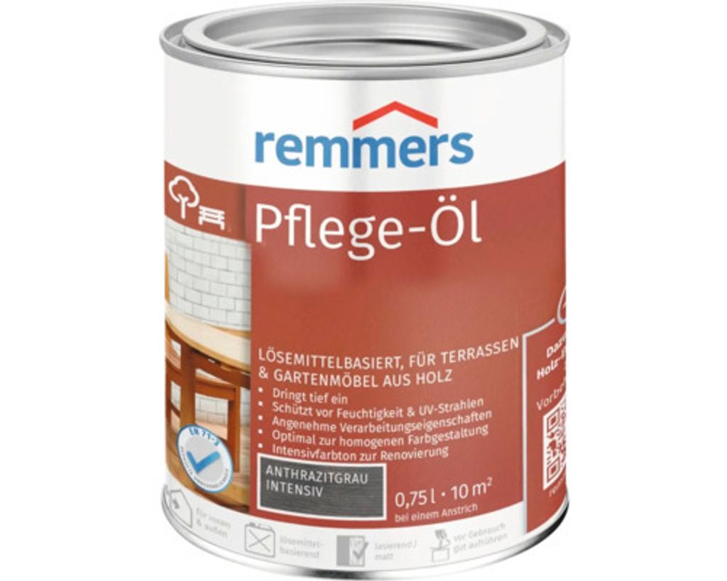 Remmers Maintenance Oil antracytowo-szary intensywny, 0,75 Zdjęcie produktu 