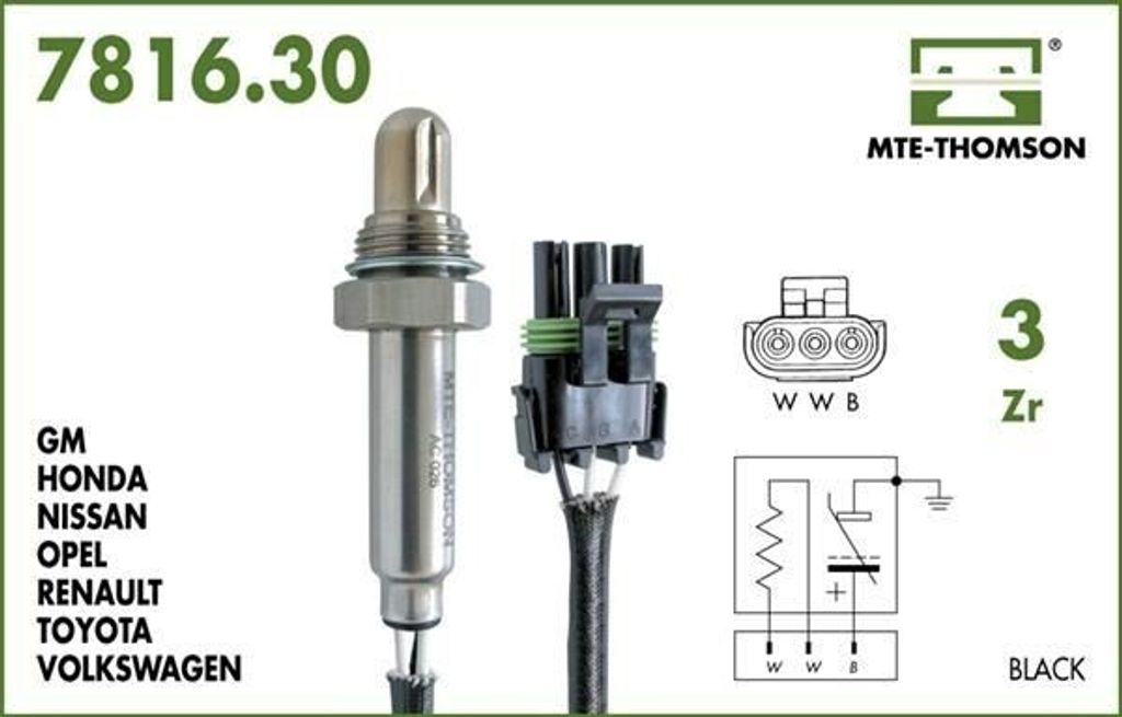 VEGAZ Lambdasonde für RENAULT TWINGO I (C06) Fingersonde Beheizt ULS-152