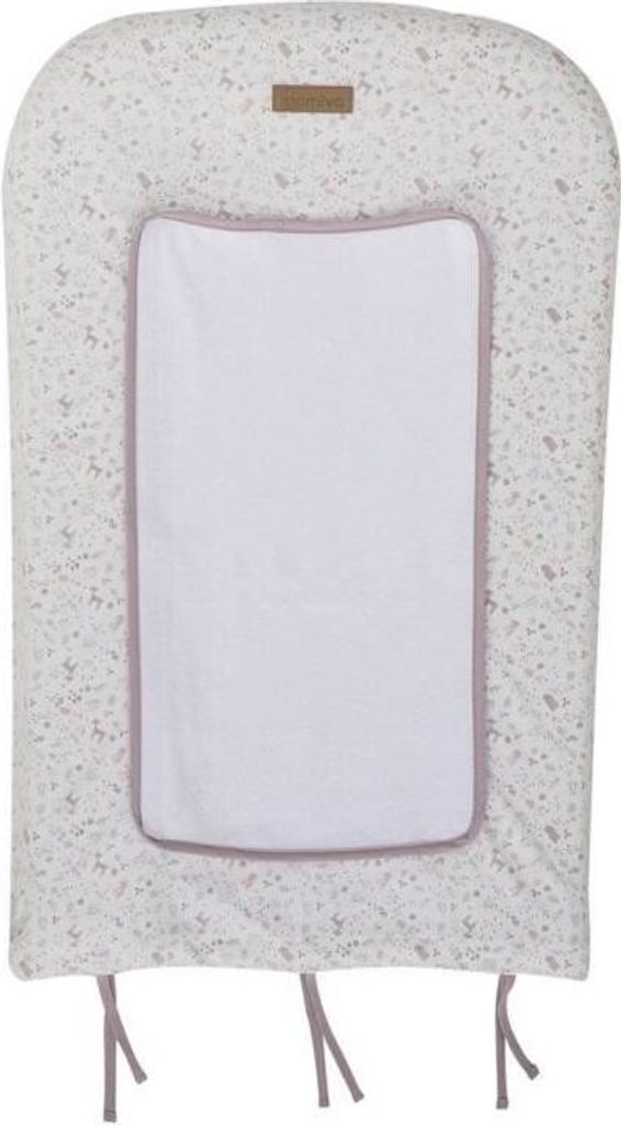 Wickelauflage + Bezug mit 1 wasserfesten Schwamm DOMIVA LILA