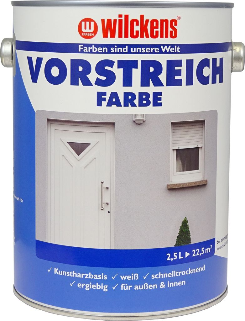 Wilckens Vorstreichfarbe, 2,5 l, Weiß Produktbild 