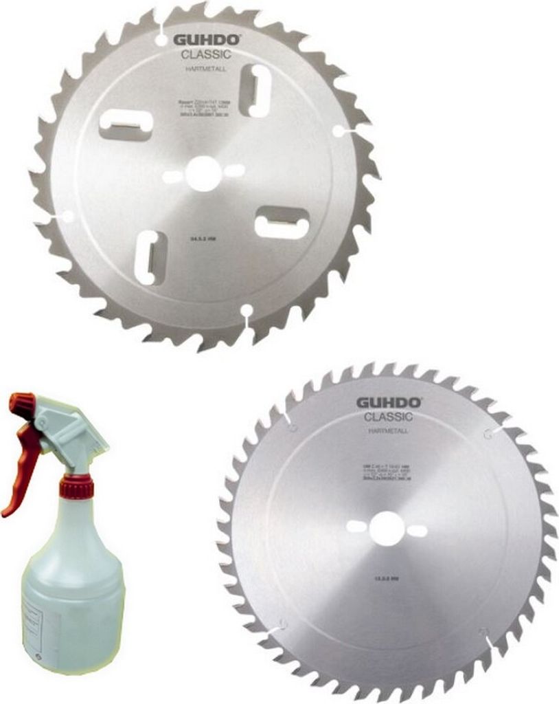 Guhdo HW Kreissägeblatt Set D350 Z20 + Z54 2er Pack Herbst 2024 2000.851.48
