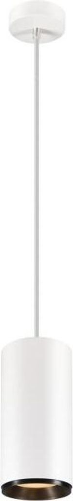 SLV Pendelleuchte NUMINOS XL / Wohnzimmer-Lampe, Innen-Beleuchtung, Hänge-Leuchte Esszimmer, LED, Decken-Leuchte / 2700K 36W 3290lm weiß dimmbar ...