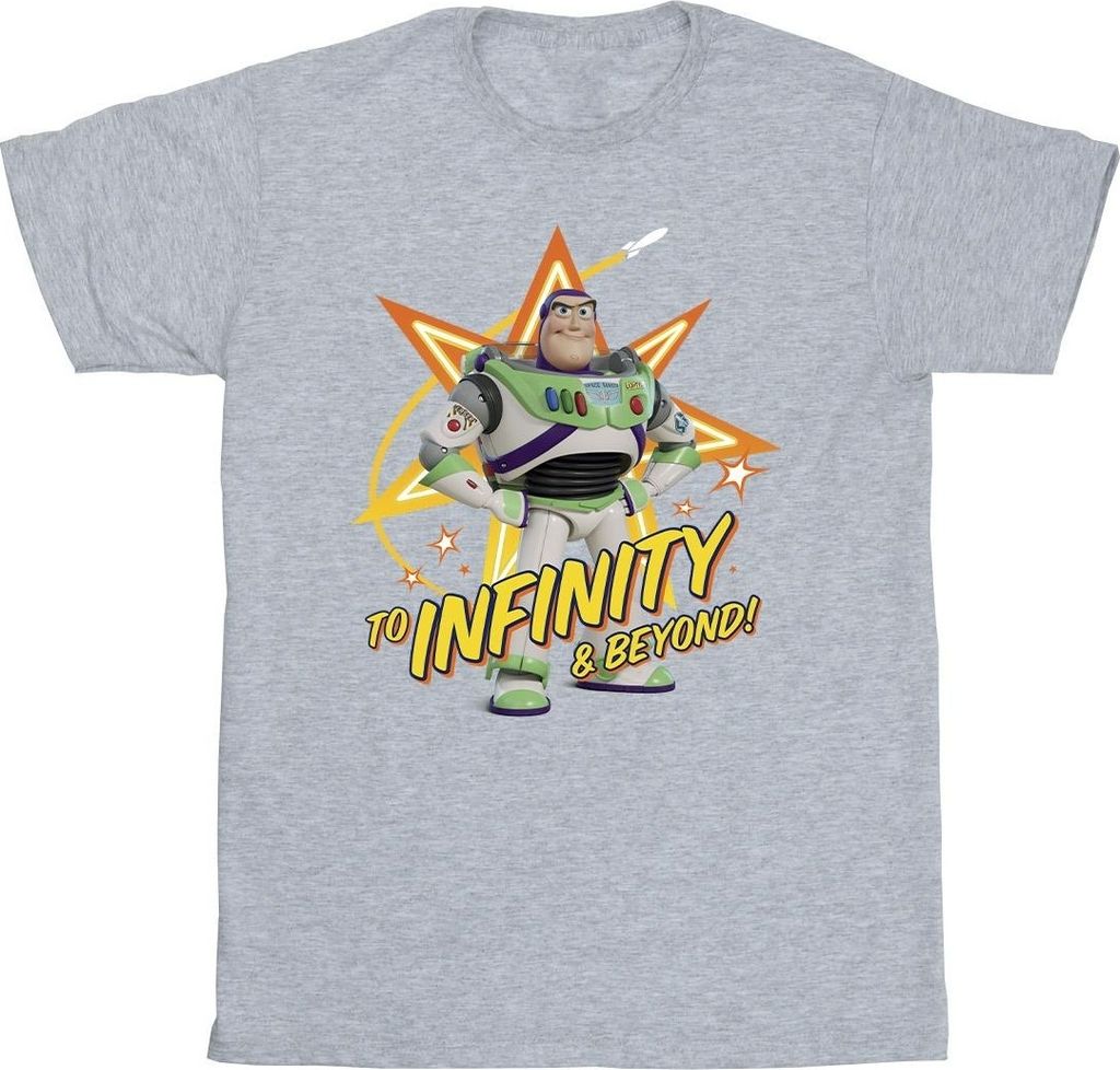 Disney - "Toy Story To Infinity" T-Shirt für Herren BI52222 (4XL) (Grau)