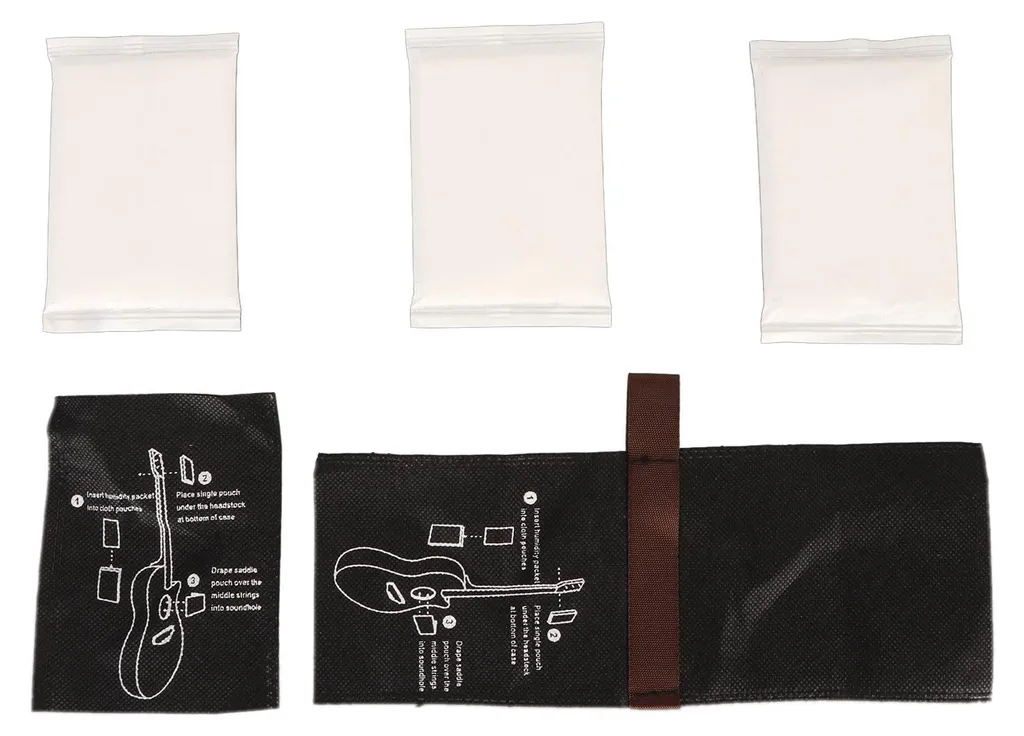 Kit Entretien Guitare et Violon : Humidificateur Double pour Étui Rigide