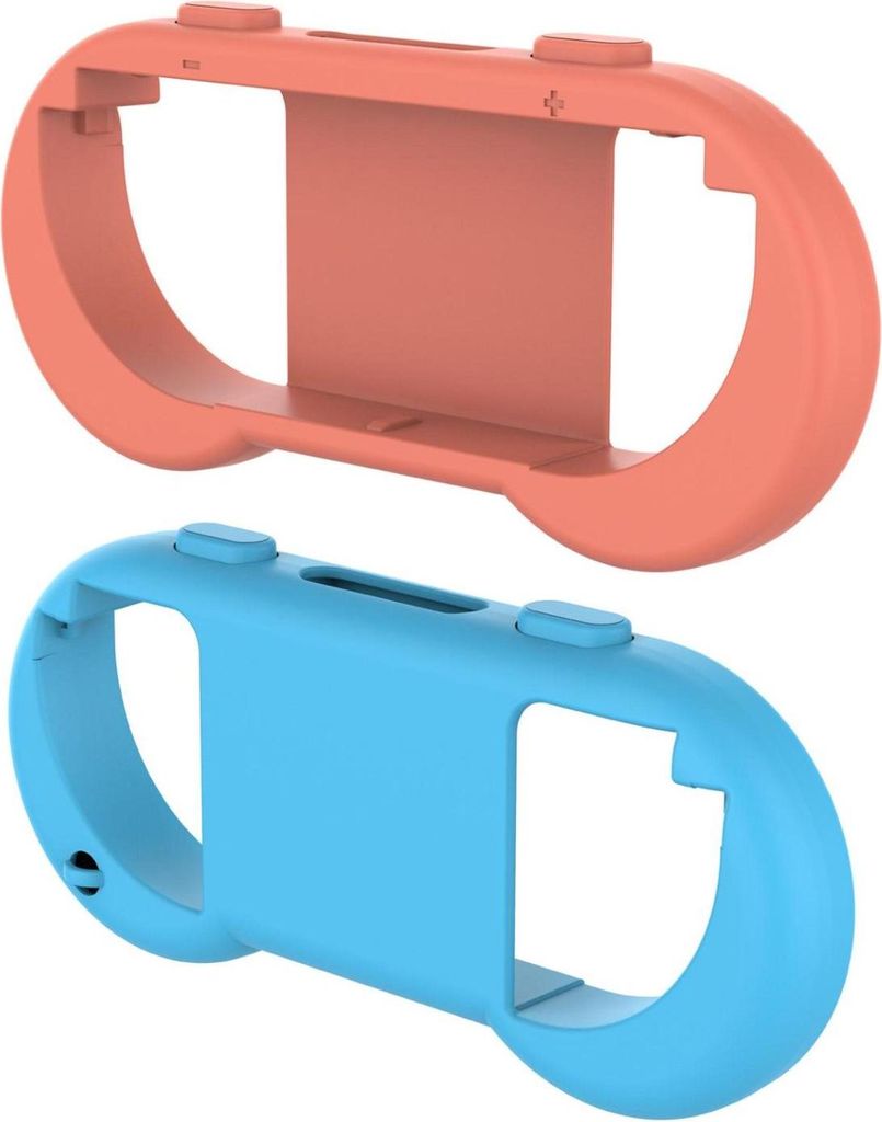 Für Nintendo Switch 2 Joy-Con Comfort Grip Blau Rot (1 Paar)