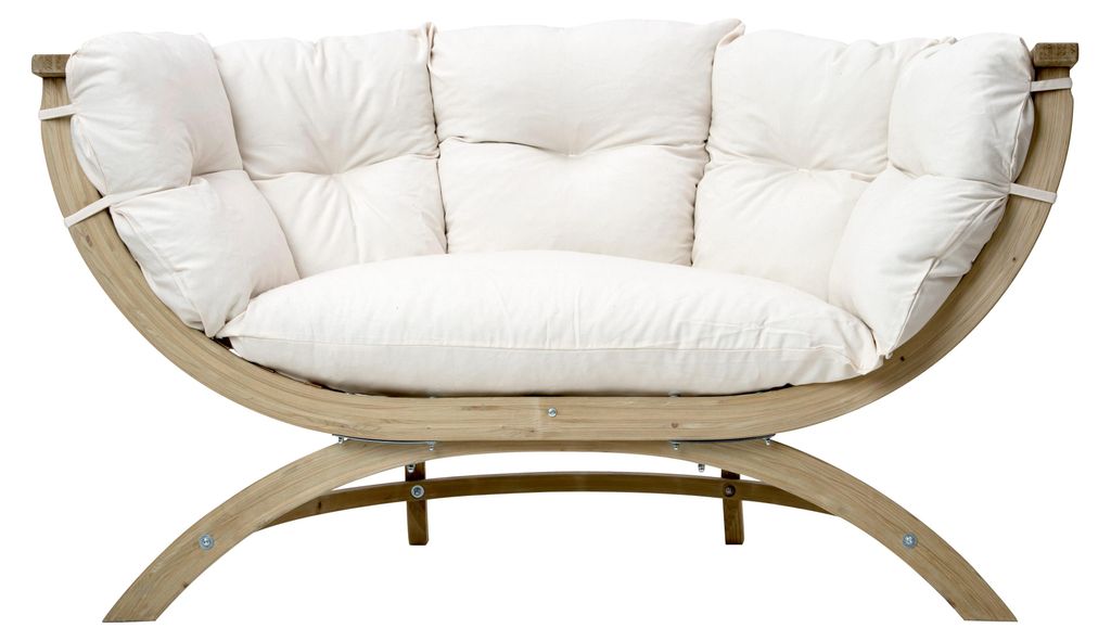 Amazonas Gartensofa Siena Due natura - weiß; AZ-2030910