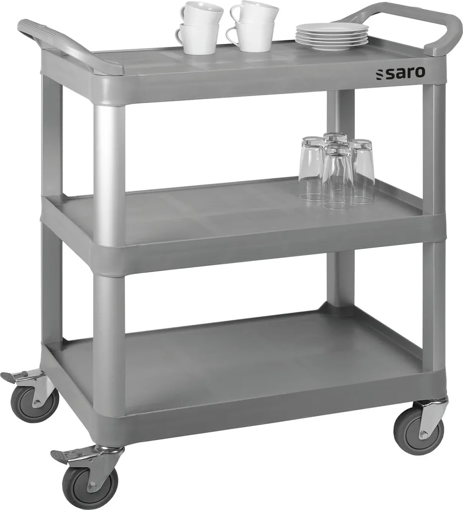 Carrello Servizio Saro Zenja 3 Ripiani - Offerta Gastronomia Professionale