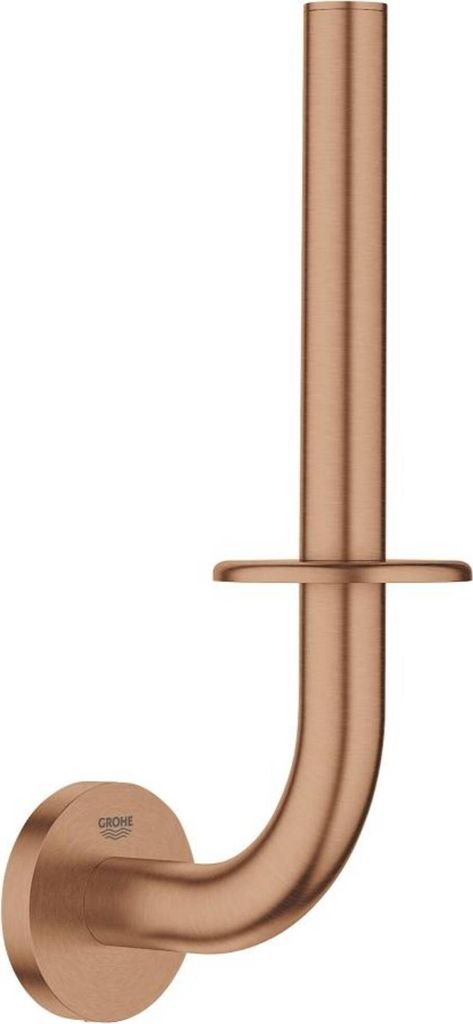 GROHE Reserve-Toilettenpapierhalter Essentials 40385_1, Wandmontage, warm sunset gebürstet