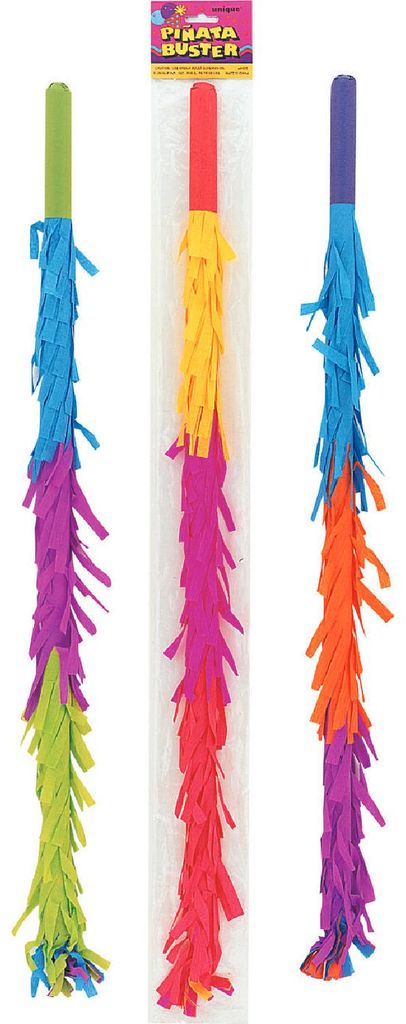 Pinata Schlagstock, 75 cm lang, für Kindergeburtstage und Produktbild 