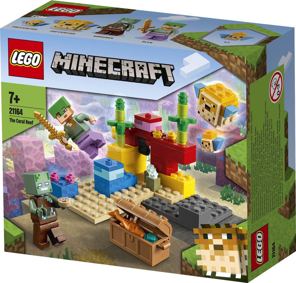 LEGO 21164 Minecraft Unterwasserabenteuer - Das Produktbild 