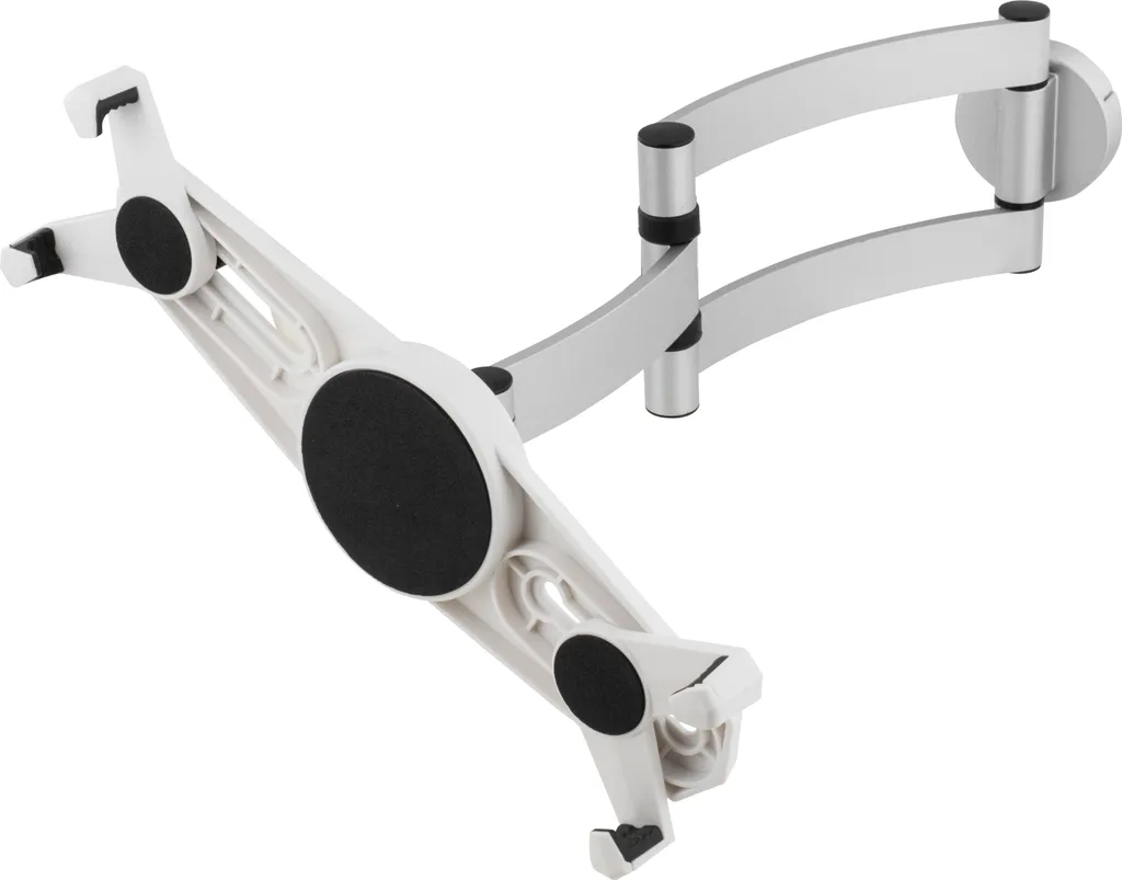 Support Tablette avec Bras Articulé et Rotation 180° Fixation Mur/Table