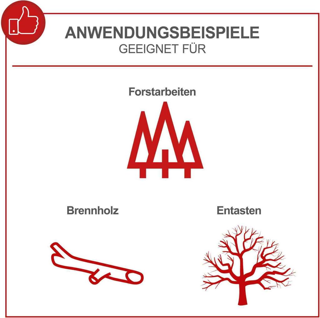 Scheppach Elektro Kettensäge CSE2600 | 2400W | 45,5cm Kette Produktbild 2