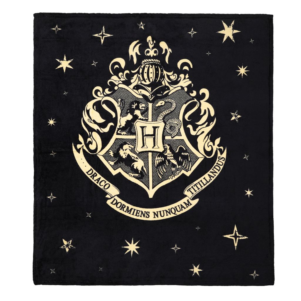 Harry Potter Kuscheldecke - Flauschige Decke mit Hogwarts Produktbild 