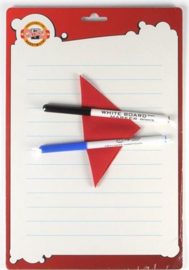 KOH-I-NOOR Löschbare Tafel + 2 Stifte