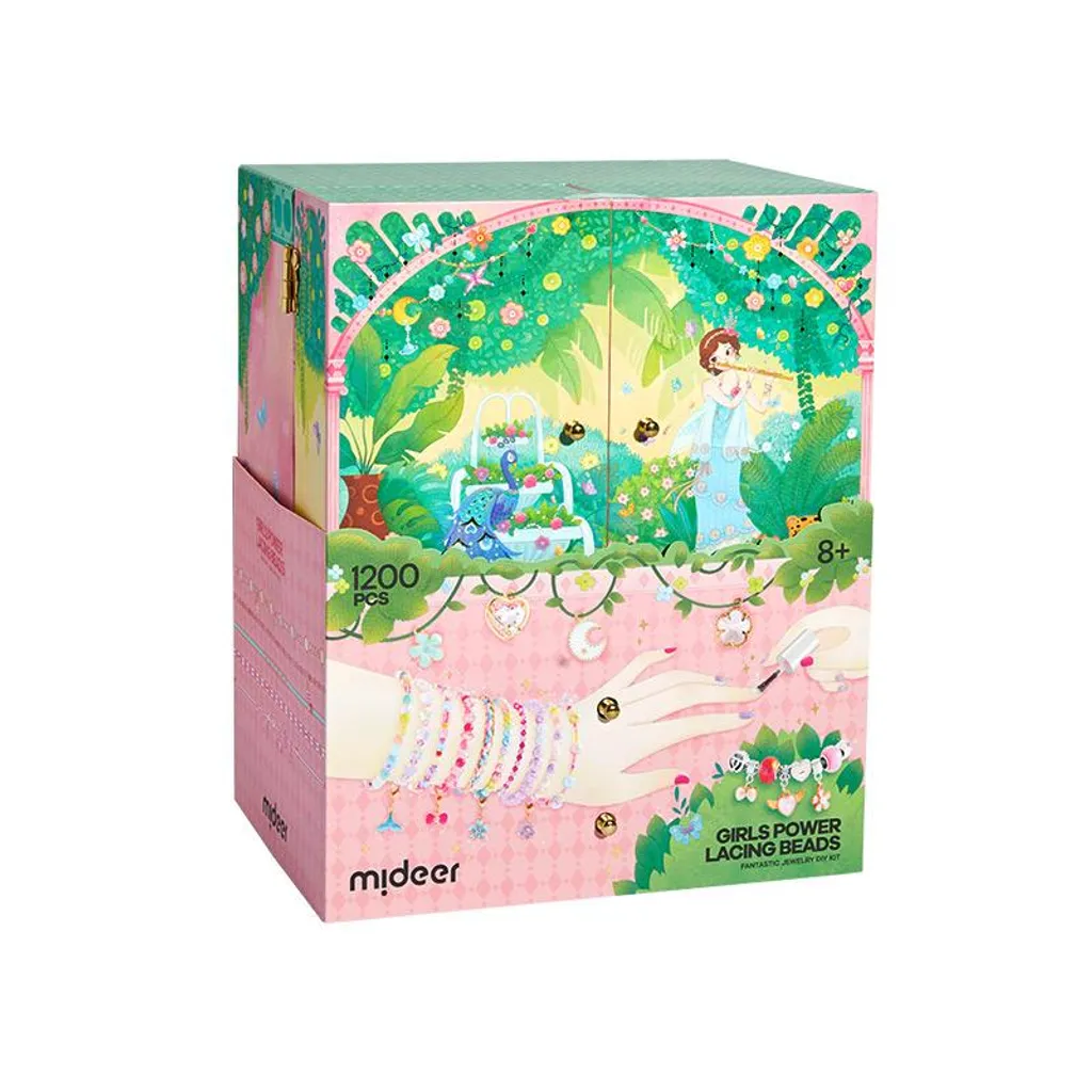 Jeu de Poupées à Habiller Mideer - Coffret de Loisirs Créatifs Magnétiques