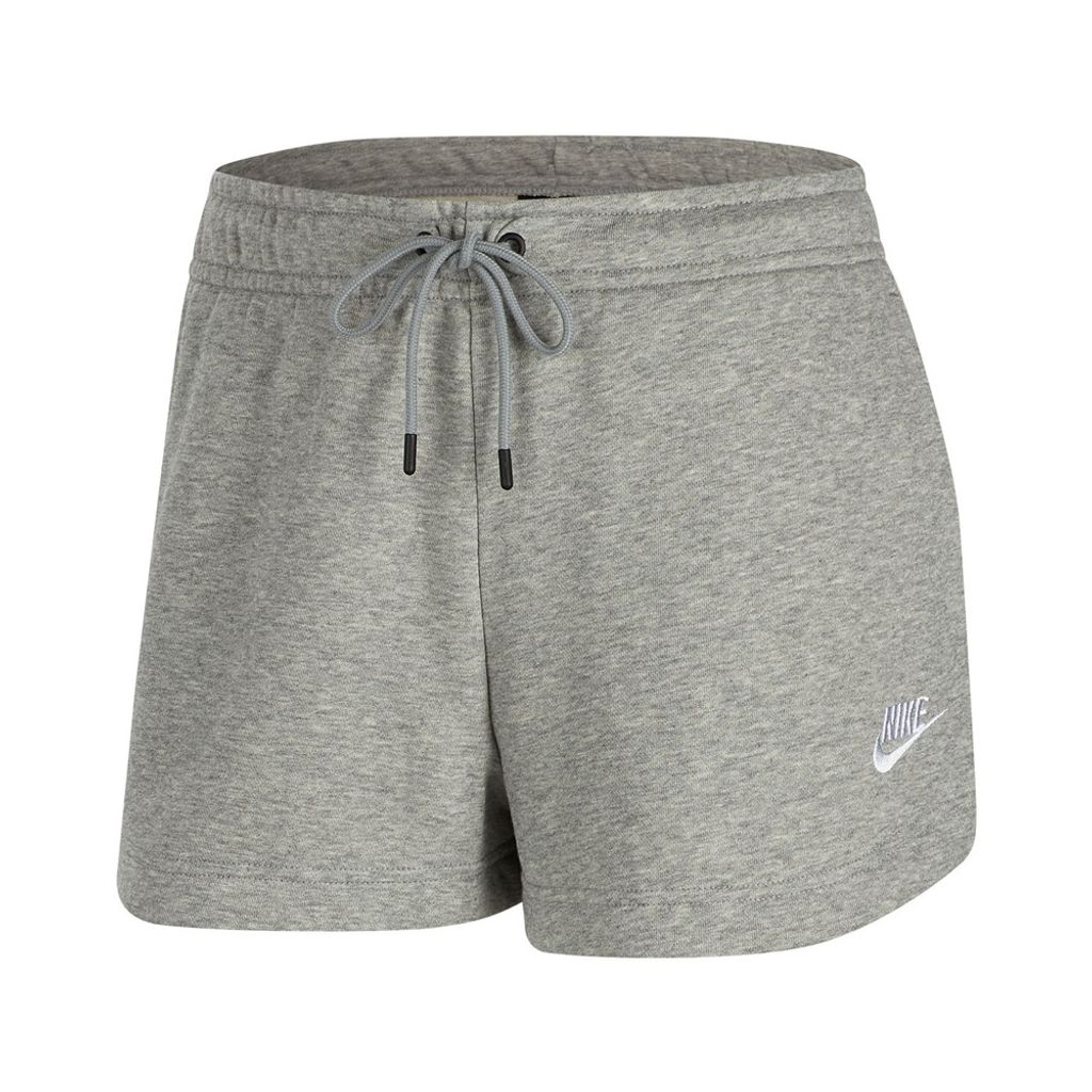 Nike W Nsw Essntl Flc Hr Short Ft Dk Grey Heather/White M