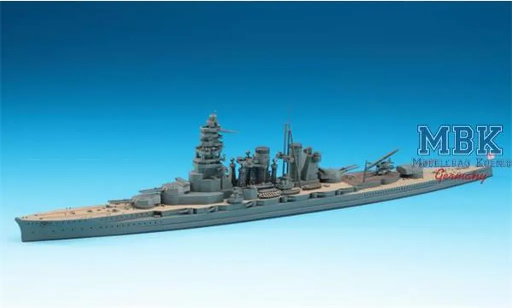Maquette de bateau de guerre IJN Hiei Hasegawa 49110 pour modélistes experts