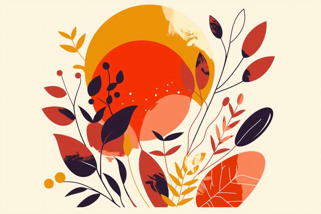 Plakat 60x40cm Belebte Naturkunst