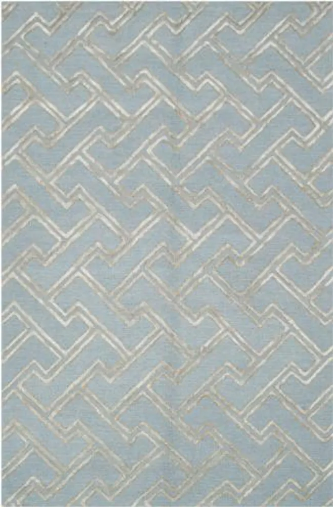 Agrafes bleu clair anti-blocage 122x183 cm pour agrafeuse de bureau pro