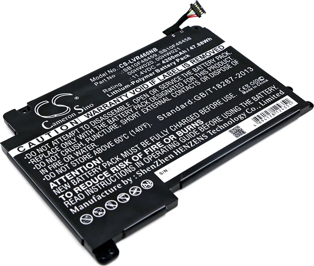 Batterie Techtek pour Lenovo ThinkPad P40 Yoga 20GQ - Haute Qualité