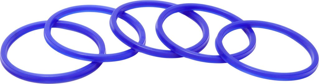 Universal Öldichtung UN Lippendichtring Drehwellendichtung 85x95x6mm Hochdruck TPU Blau 5 Stück
