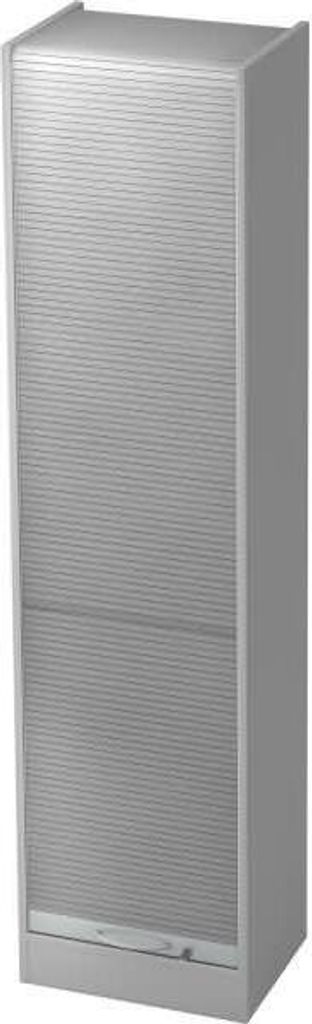 Rollladenschrank Solid 5OH BxTxH 50x40x200,4cm Griff BM Grau/Grau