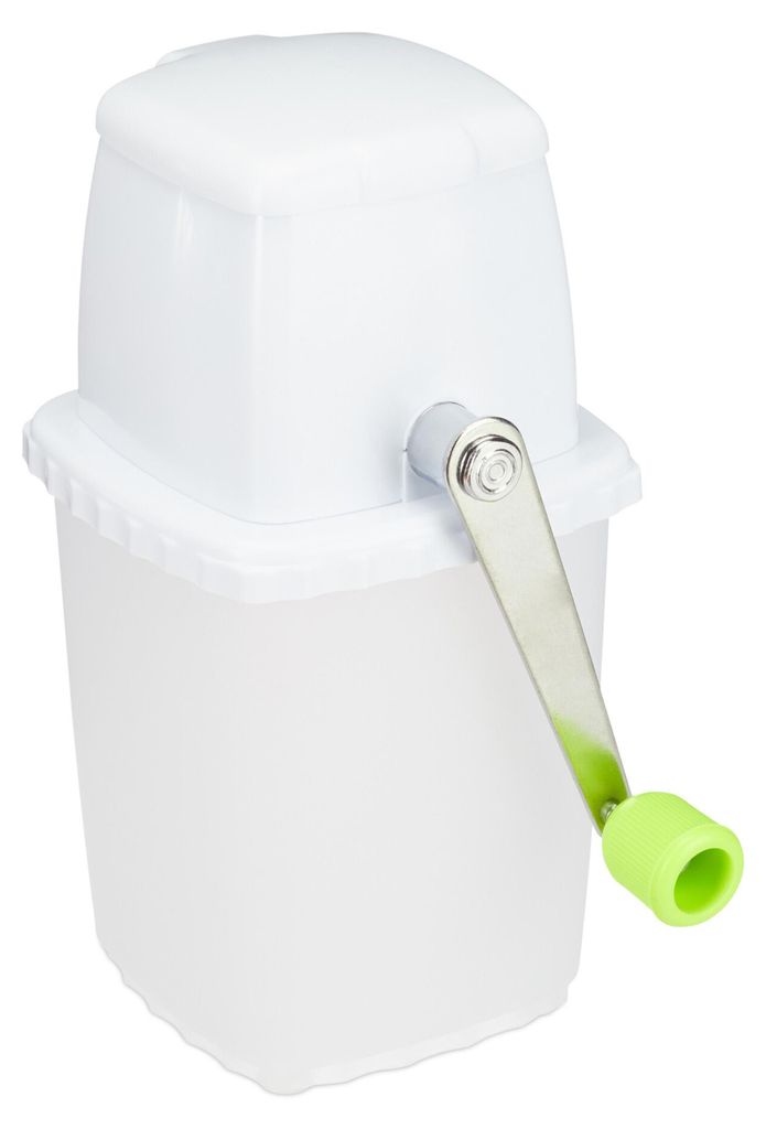 Relaxdays Eiscrusher manuell, Eiszerkleinerer, mit Produktbild 