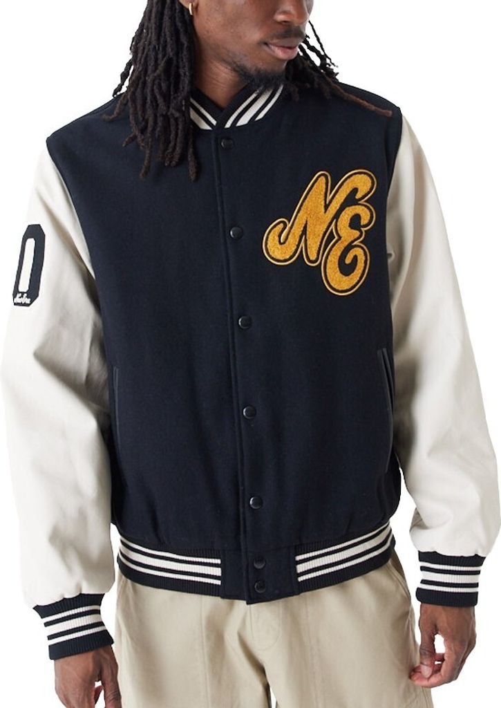 New Era Varsity College Jacke - BRAND PATCHES - S