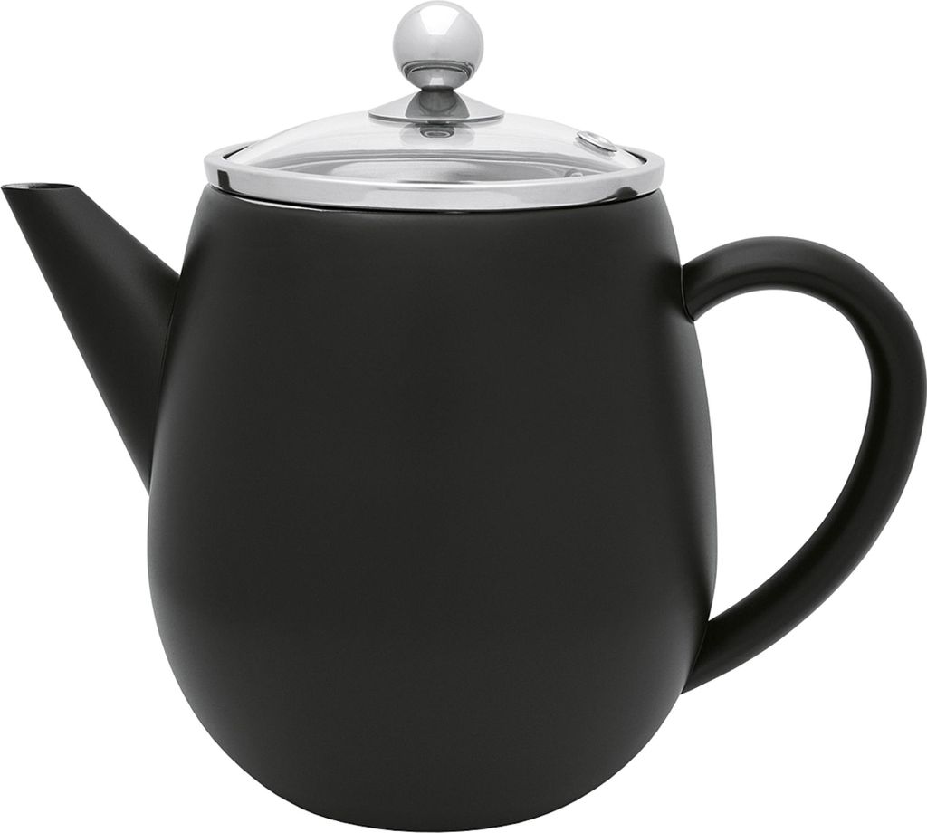 BREDEMEIJER Théière Duet Eva 1,1 litre noir mat Image du produit 