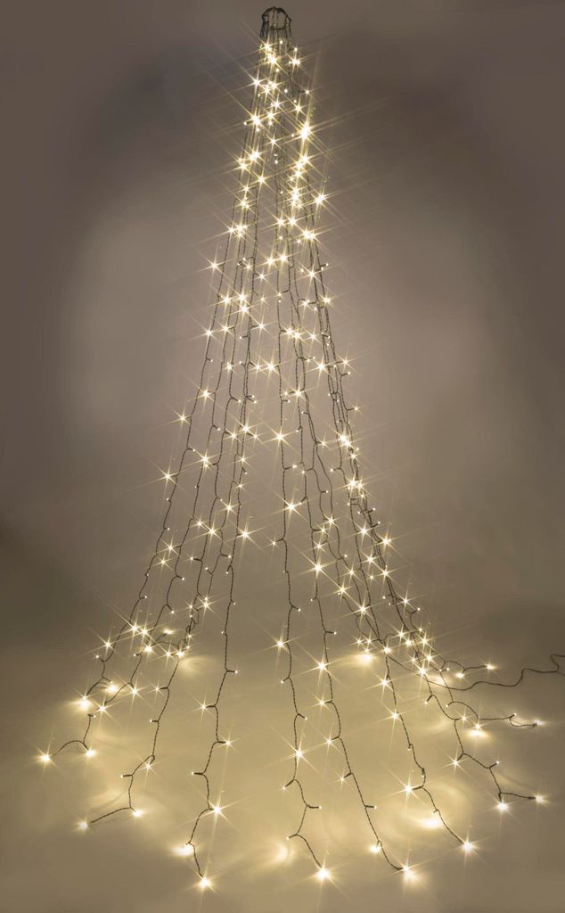 Star-Max Lichterschnüre mit 160 LEDs - 8 Stränge je 2m Produktbild 11