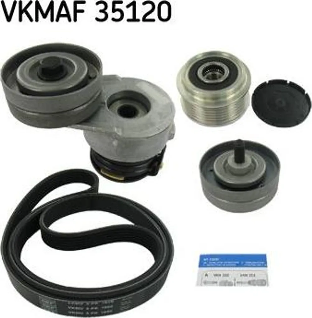 Maintenance Moteur Opel : Kit Courroie SKF VKMAF 35120 Fiable et Durable