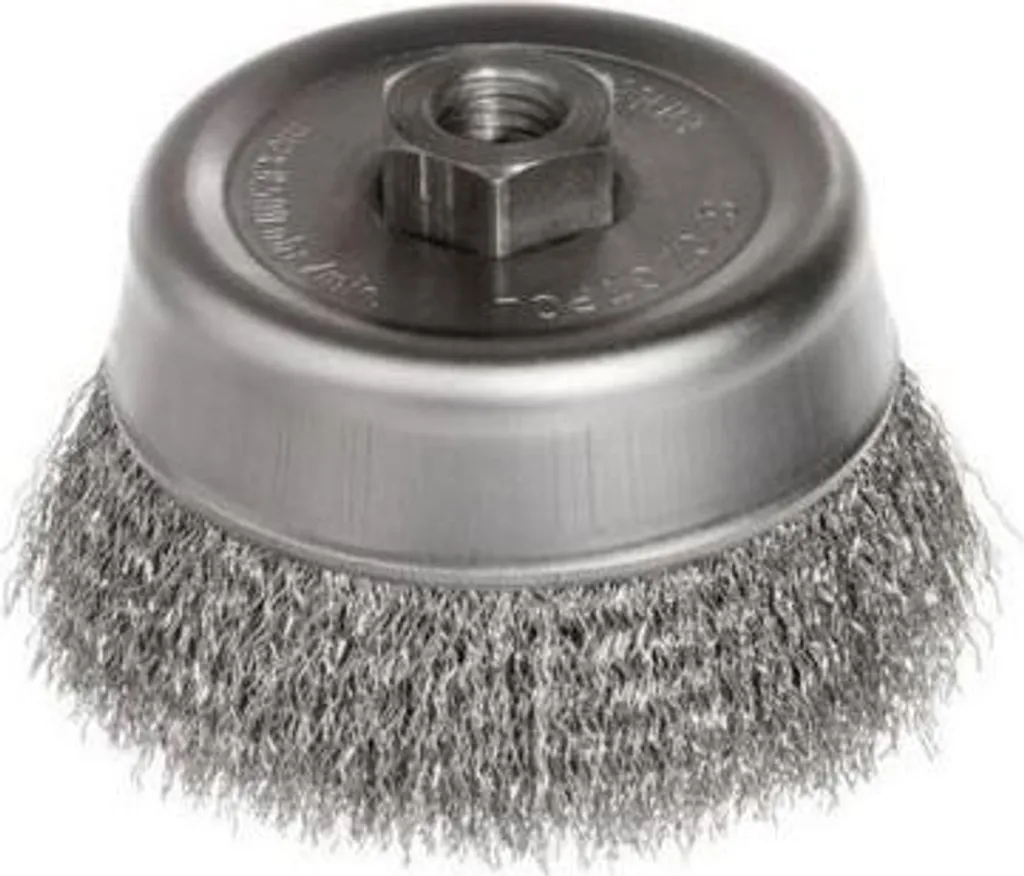 Brosse Métallique Acier M14 Diamètre 120 mm Sz Dg 120 T pour Meuleuse