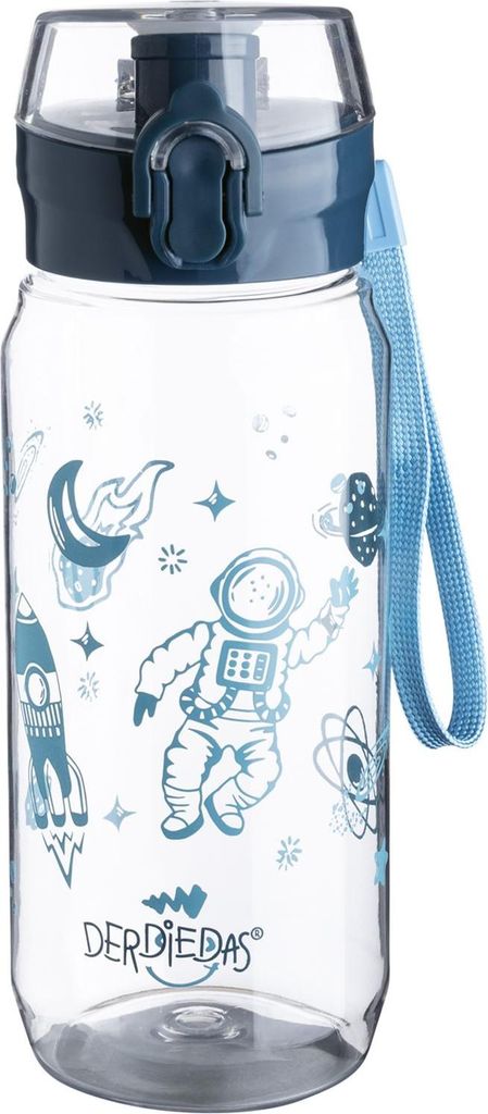DerDieDas Trinkflasche Tiny Outdoor Drinking Bottle Blue blau