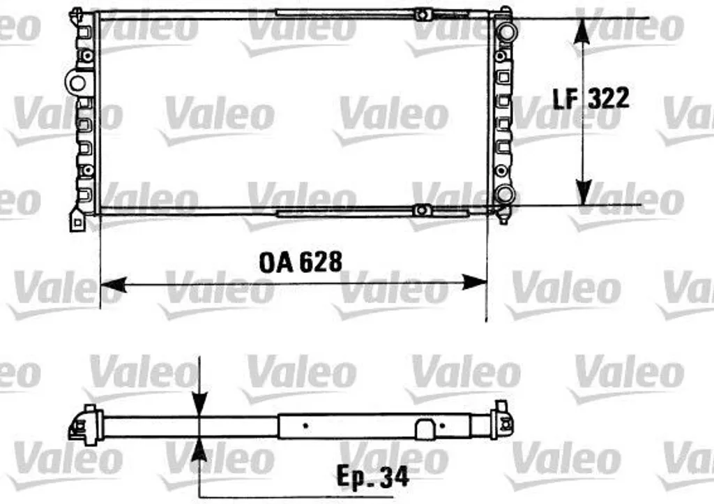 Remplacer votre radiateur moteur Ibiza ou Polo avec Valeo 730945 OE