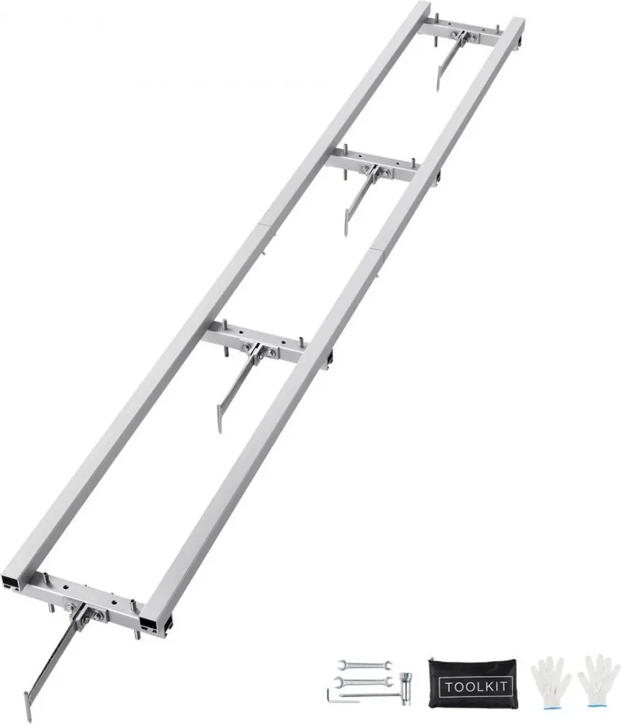Rail de guidage pour scierie à chaîne de 274 cm - Kit de sciage complet