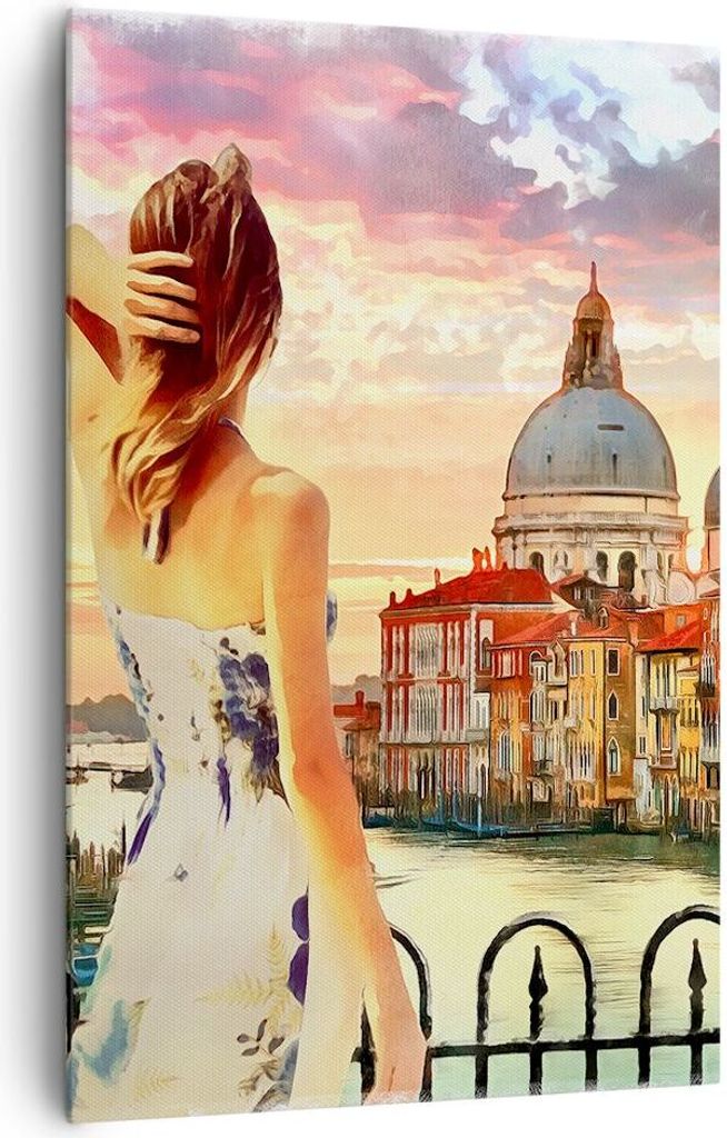 Bild auf Leinwand - Leinwandbild - Einteilig - Venedig Produktbild 