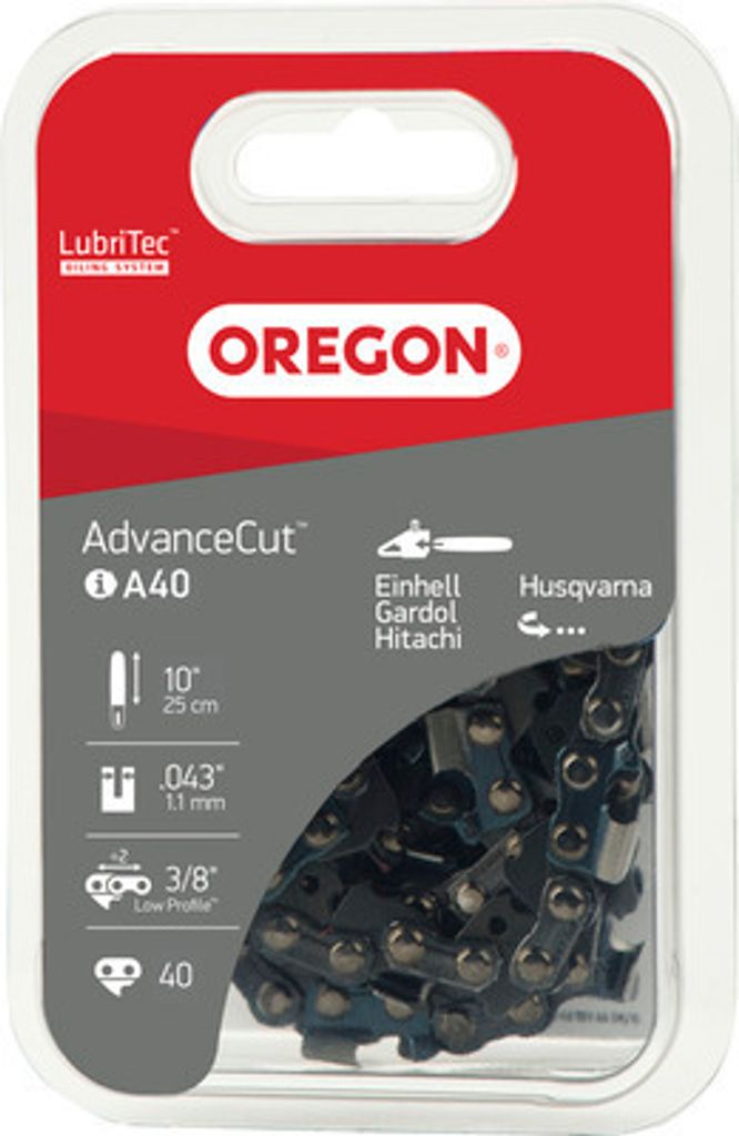 Sägekette OREGON Q90SG040E, 3/8 | 1,1 mm | 40 TG | HM | 25 cm"