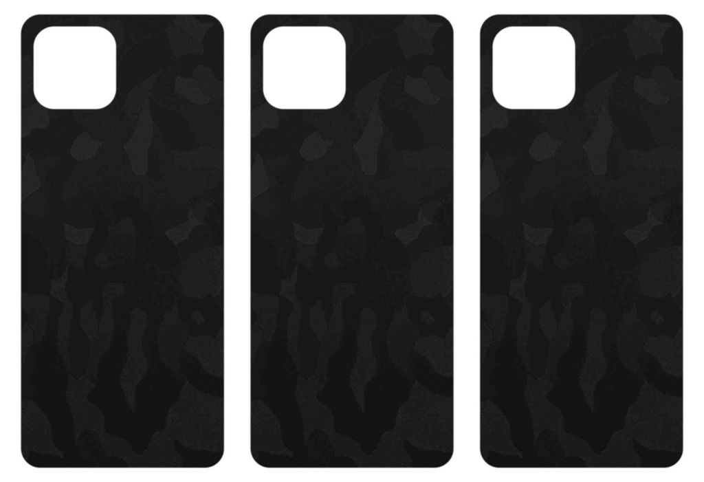 apgo Rückseite Schutzfolie, Skin, kompatibel mit Huawei Nova 8 SE 5G, Hinten Displayschutzfolie aus Vinylfolie, kratzfest, einfache Montage - Schw...