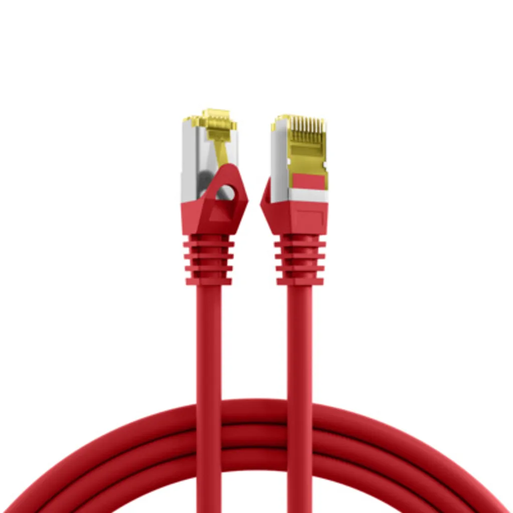 Câble patch RJ45 Cat.6A S/FTP EFB Elektronik 25m Rouge MK7001.25R