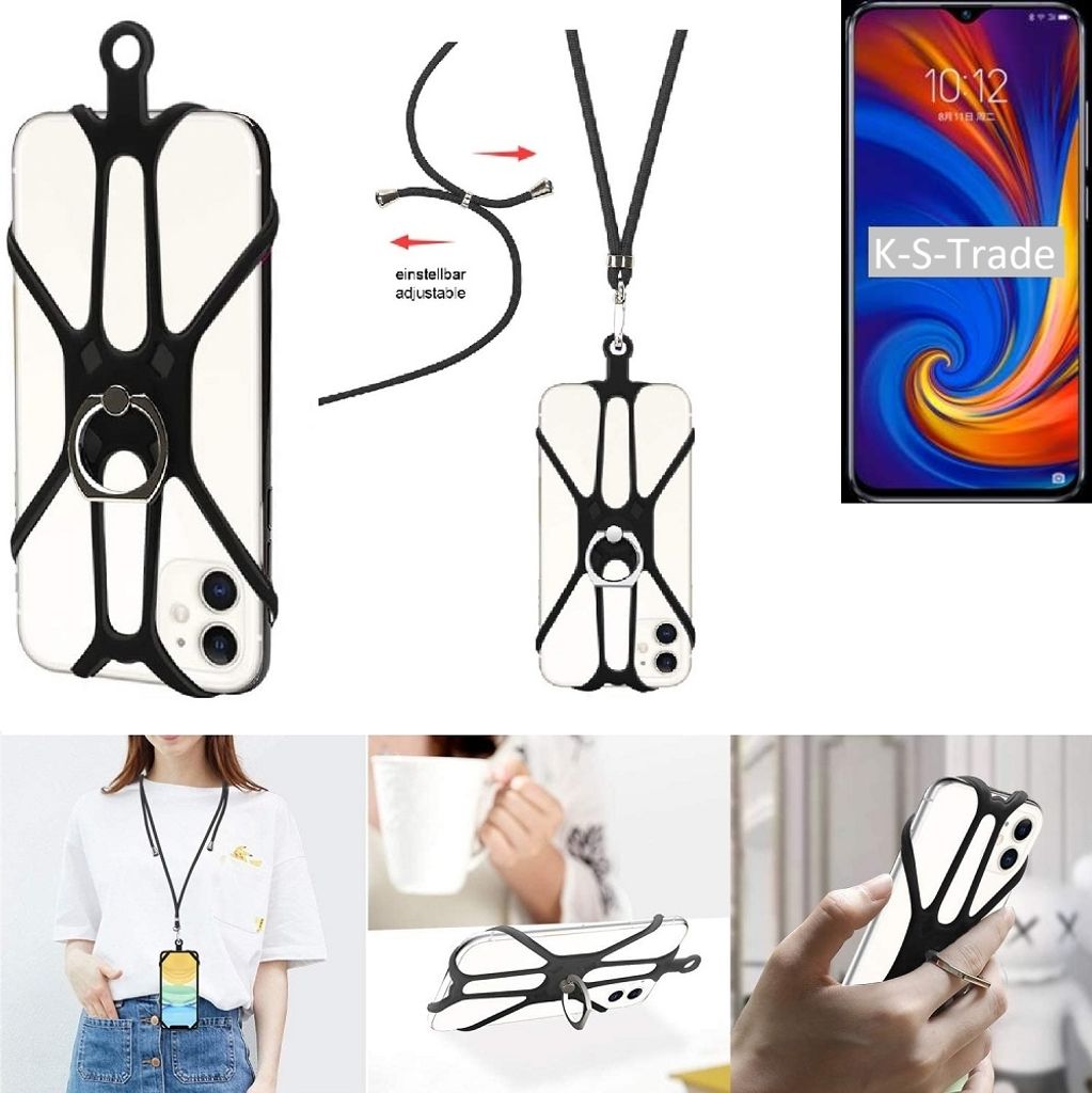 K-S-Trade 3in1 Handykette Handyband Handykordel Halsband Produktbild 