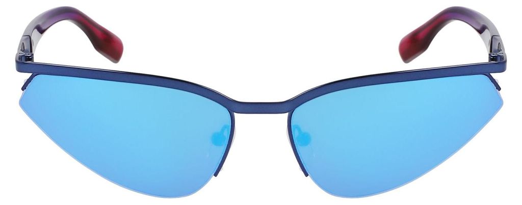 Karl Lagerfeld - Verspiegelt-Sonnenbrille für Herren/Damen Uni GT15824 (Einheitsgröße) (Dunkelblau)