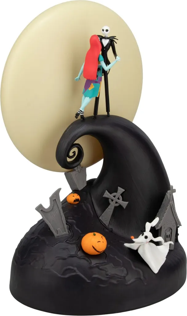 Lampe Jack & Sally Diorama Effet 3D - Éclairage LED de Collection