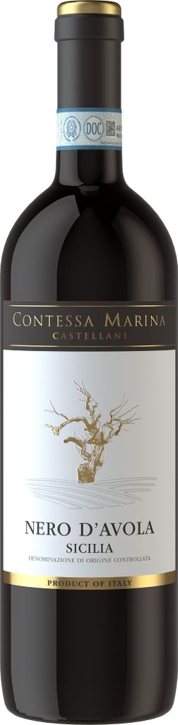 Nero d´Avola Sicilia DOC Contessa Marina Castellani Produktbild 