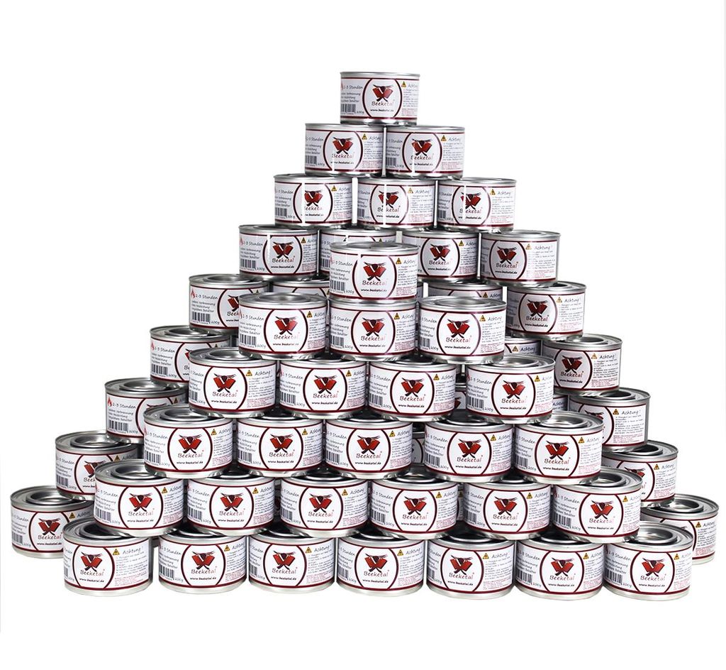 Beeketal Sicherheits Brennpaste 72 Stück Produktbild 