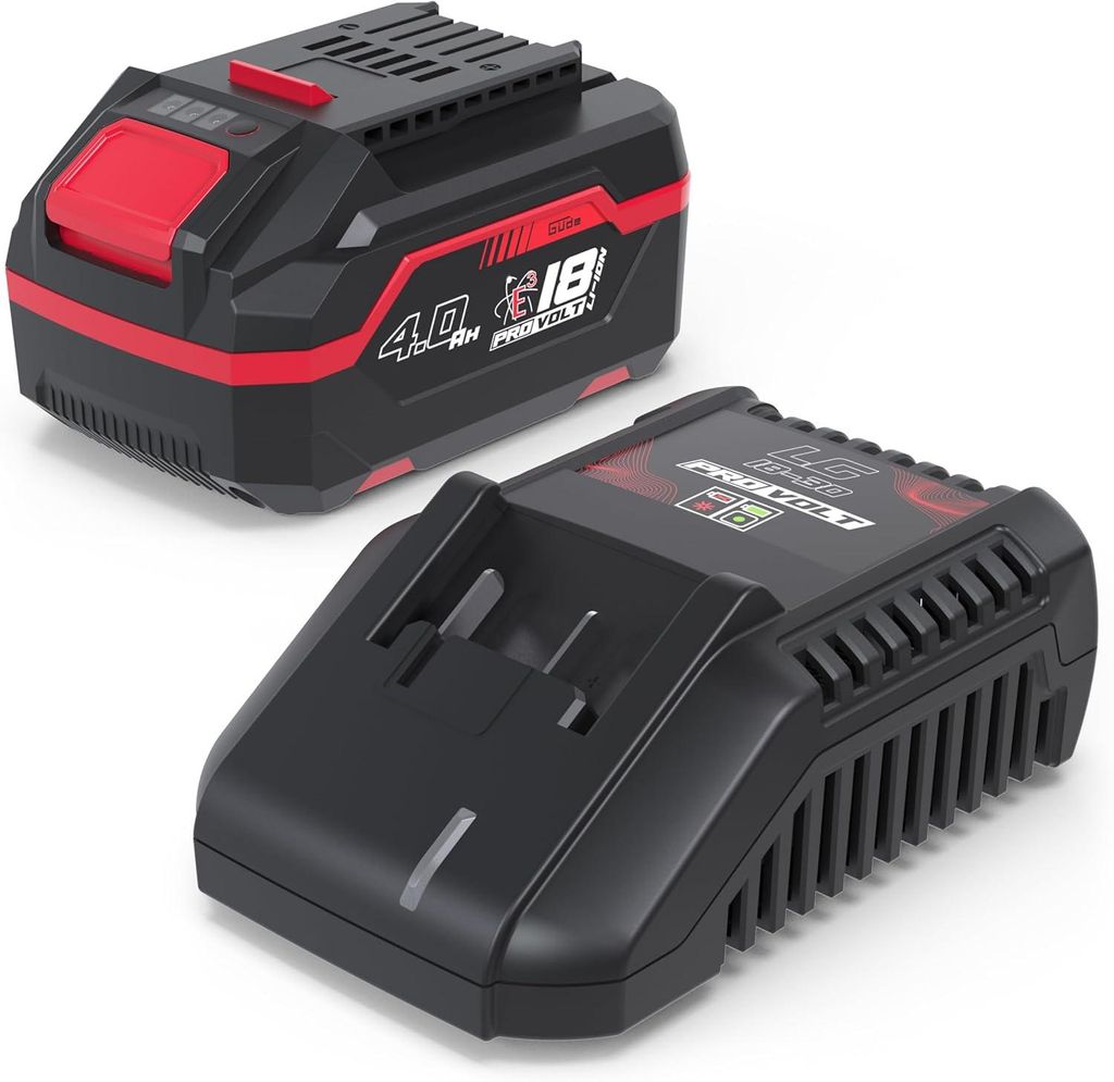 GÜDE Starterset System E³ Ladegerät + 18V E³ Akku 4.0 Ah Produktbild 