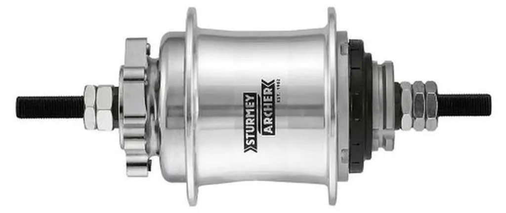 Moyeu Sturmey-Archer S-RK3 à 3 vitesses avec fixation frein à disque