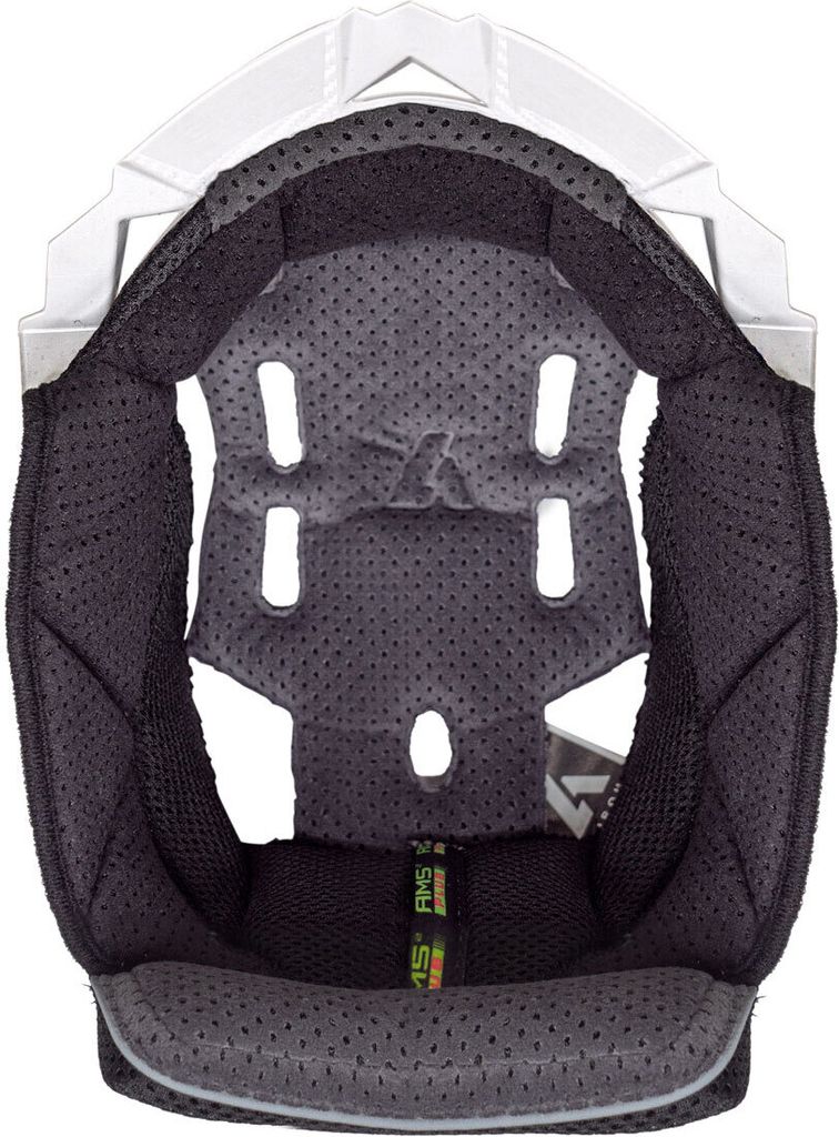 Grauer Weißer Innenhelm Airoh Aviator 3 Größe M