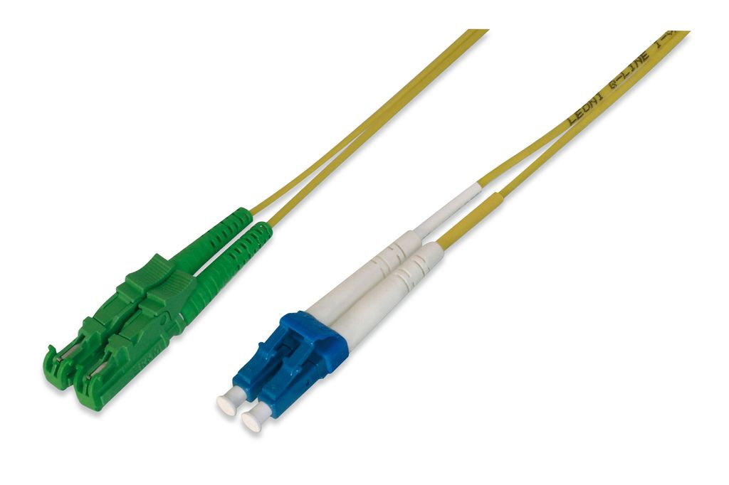 DIGITUS LWL Patchkabel E2000 -> LC 3.00m Singlemode Duplex