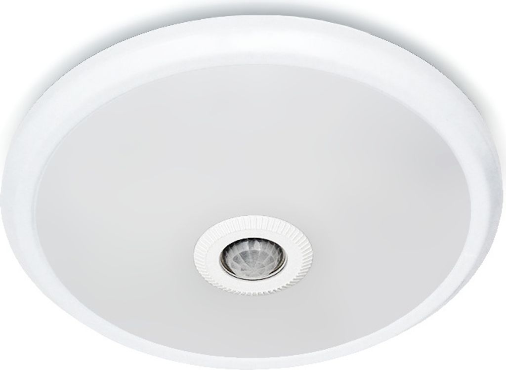 LED Deckenlampe mit Bewegungsmelder 12W 1000lm neutralweiss Deckenleuchte Küche Wohnzimmer Modern Deckenlampe mit Sensor 360° 230V Lampe Ø 28cm