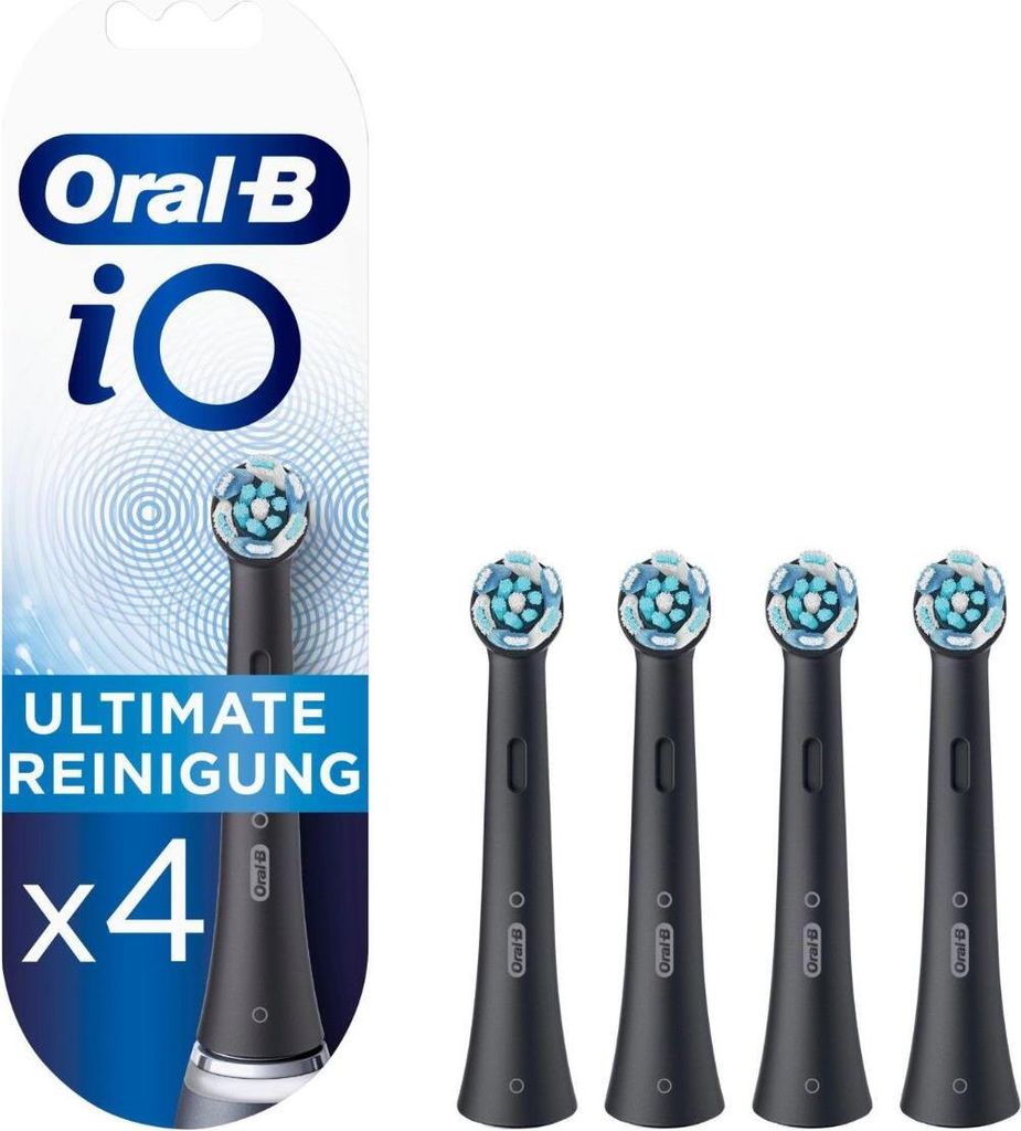 Braun Oral-B iO Radiant White BLACK 6er FFU Aufsteckbürsten Produktbild 1